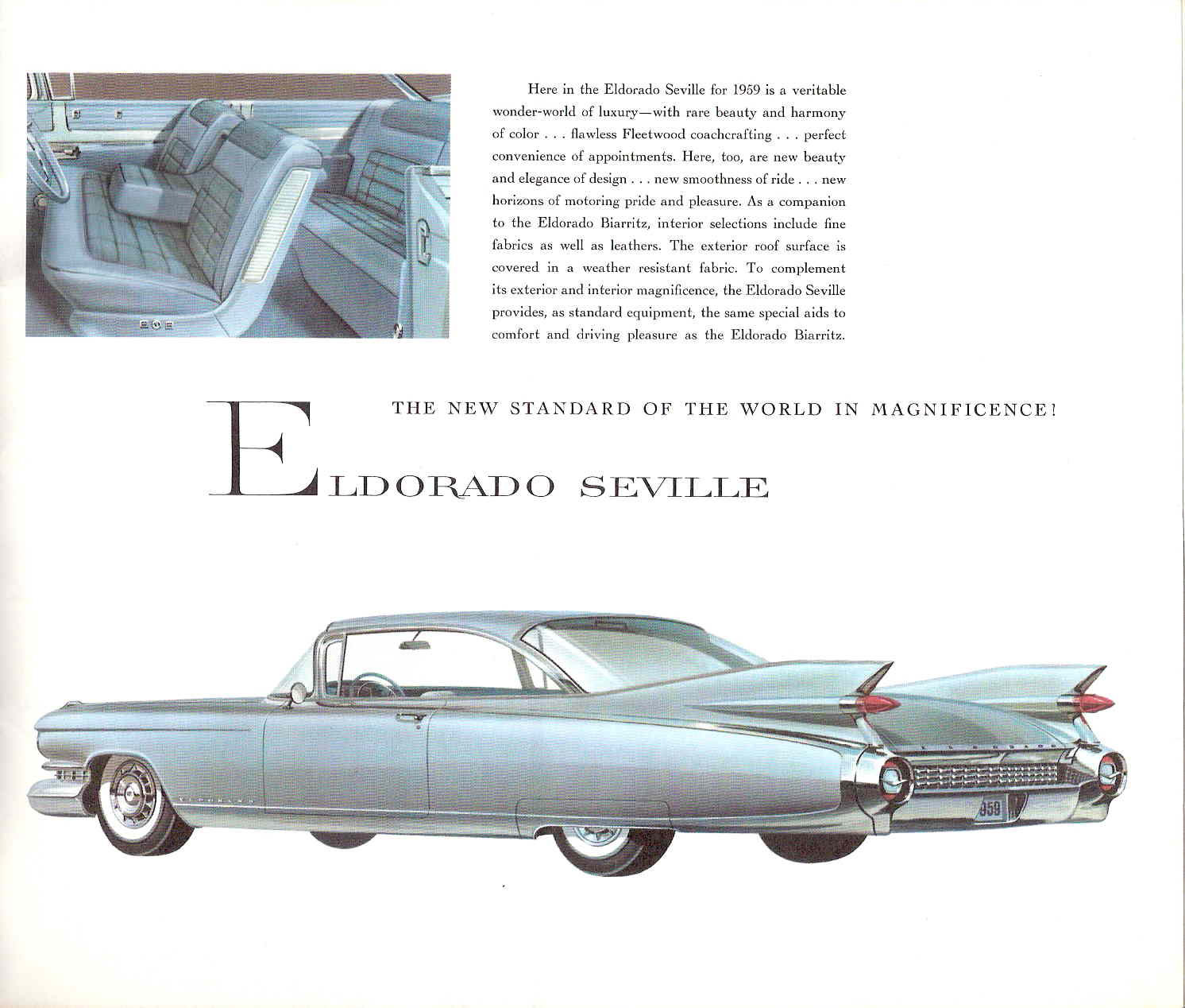 1959 Cadillac Brochure Page 6